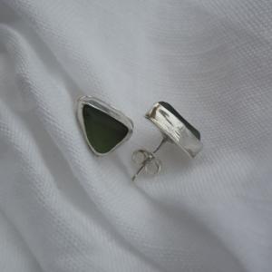 JODIE McKENZIE STUDIO Sea Glass Stud Earrings
